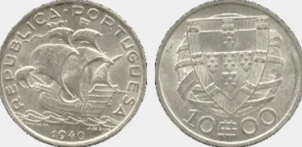 moedas valiosas republica portuguesa 40