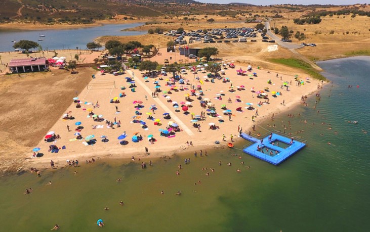 praia fluvial de Monsaraz
